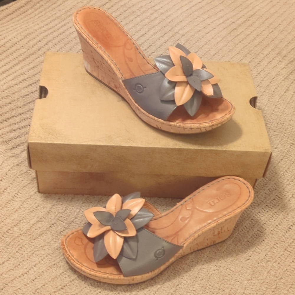 Born wedge sandals